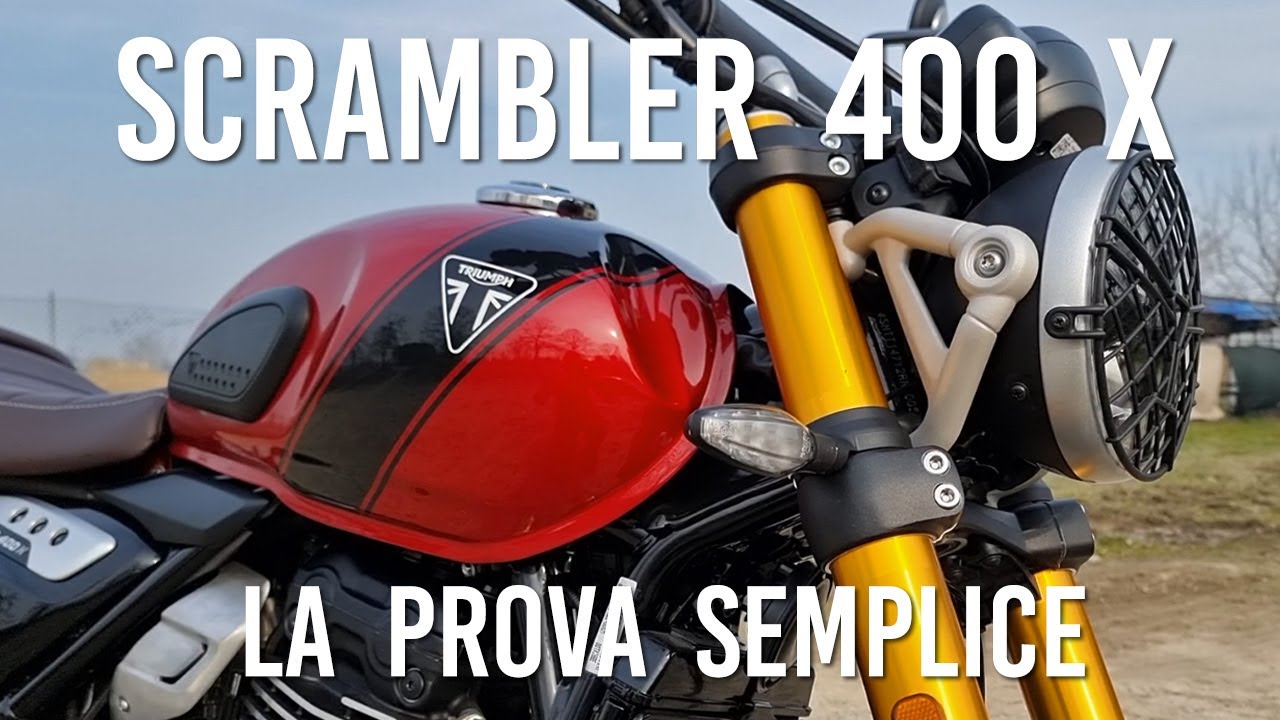 Il motociclista medio prova la Scrambler 400 X di Triumph Rimini