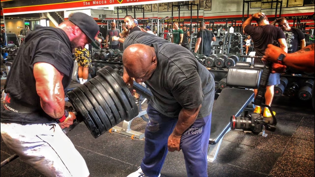 71ème jour de prep’ pour Mr Olympia 2018: DOS avec Shawn Rhoden et Psychofitness