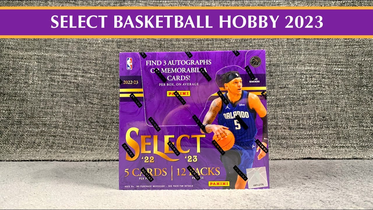 🏀 2023 NBA Select Basketball Hobby Box 🏀 HIGH RISK, HIGH REWARD PRODUCT