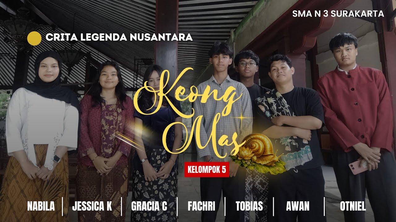'Keong Mas' | Drama Bahasa Jawa | SMA NEGERI 3 SKA 