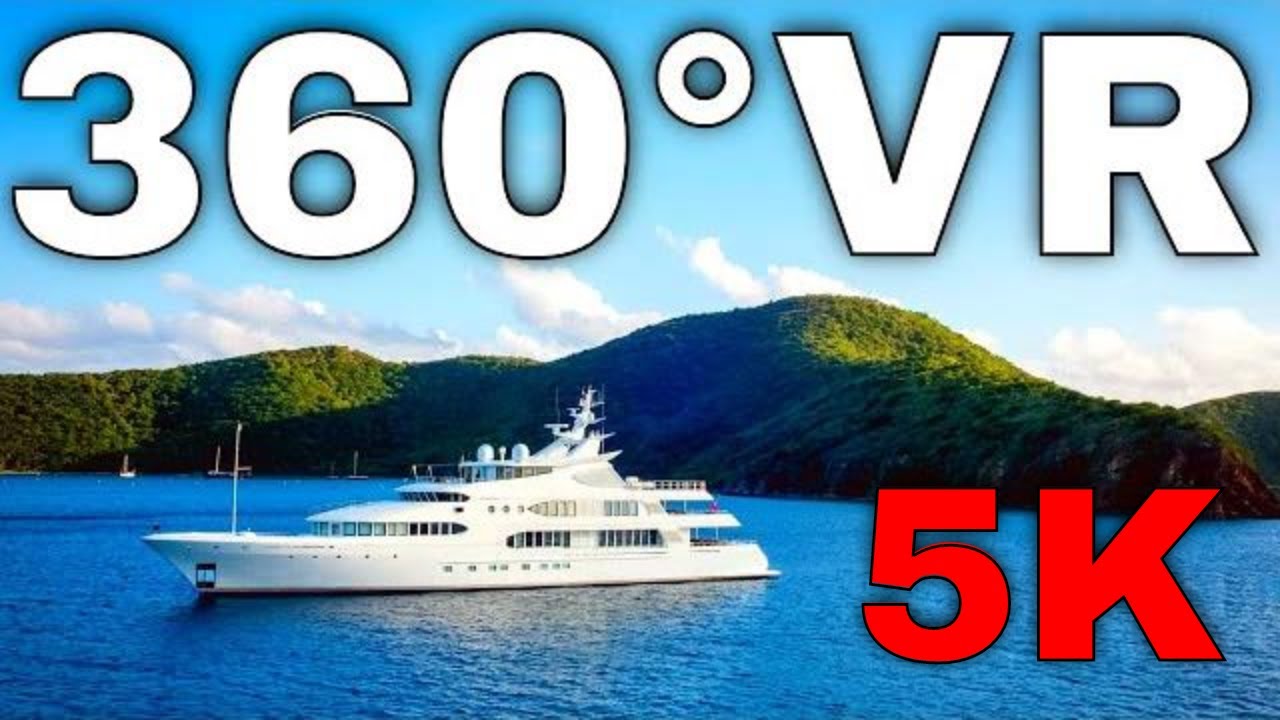 360&deg; VR Milazzo Harbour Boat Trip Italy Sicily Virtual Tour 5K Virtual Reality HD 4K