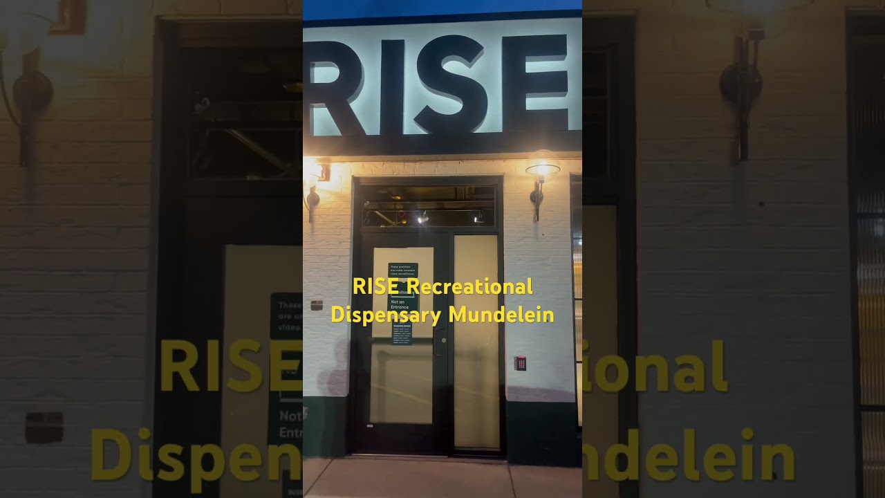 RISE Recreational Dispensary Mundelein #marijuana #marijuananews #recreational #pharmacy