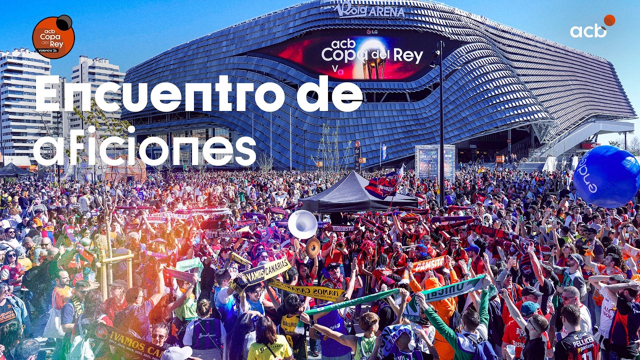 Increíble ENCUENTRO de AFICIONES | Copa del Rey Valencia 2026
