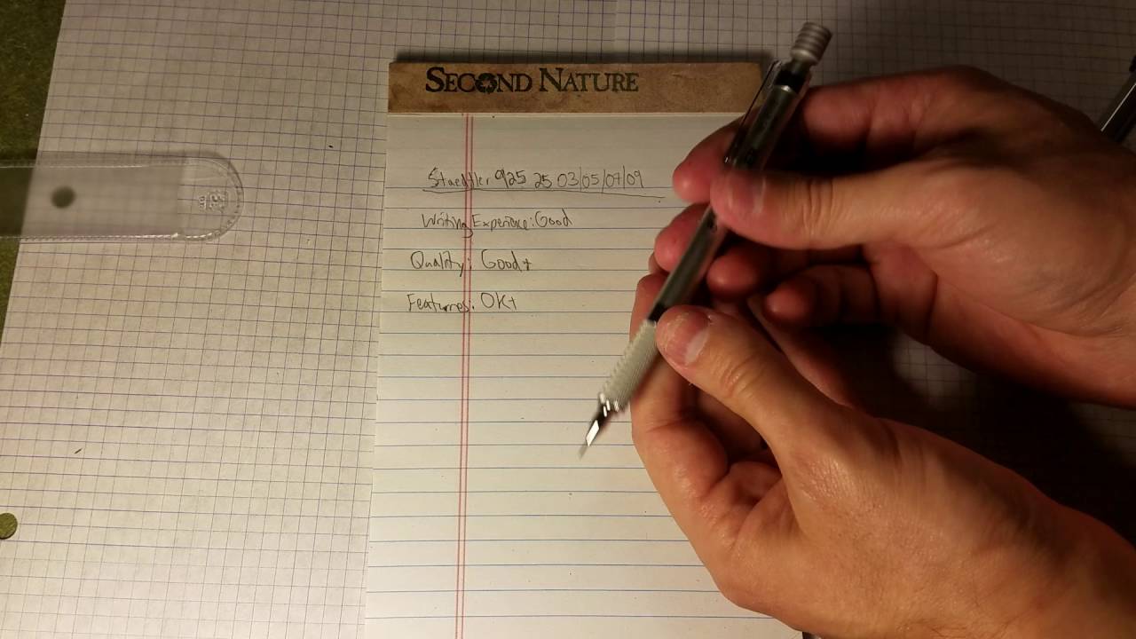 Staedtler 925 25 0X Drafting Mechanical Pencil Review