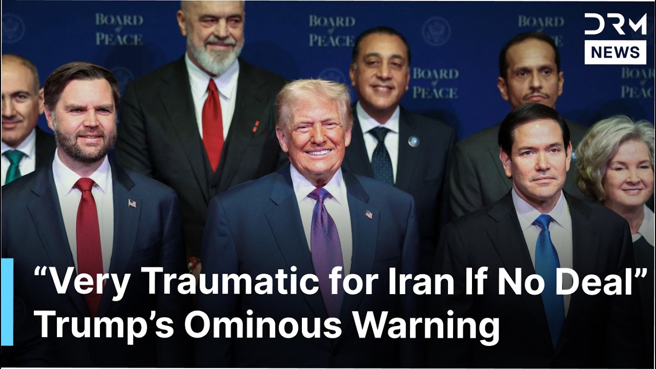 Board of Peace Inaugural: Trump Presses Iran, Hosts 47 Nations | DRM News | AC1F