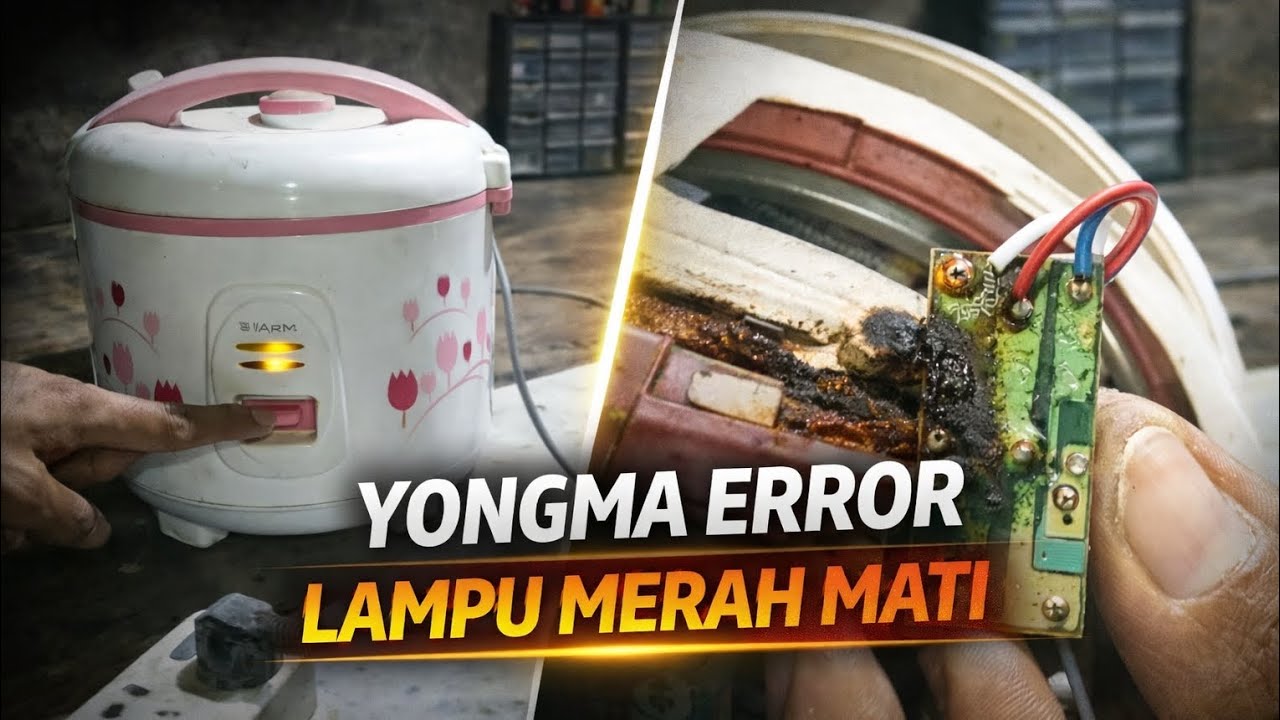 Lampu Merah Magicom Yongma