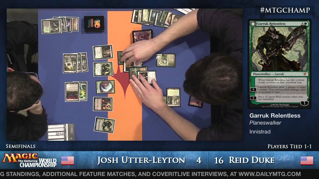2013 Magic World Championship Semifinals: Reid Duke vs. Josh Utter-Leyton (Modern)