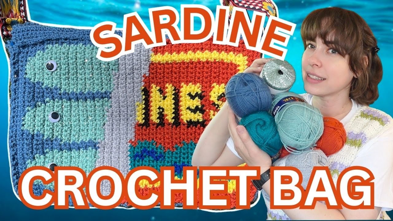 CROCHET SARDINE BAG!