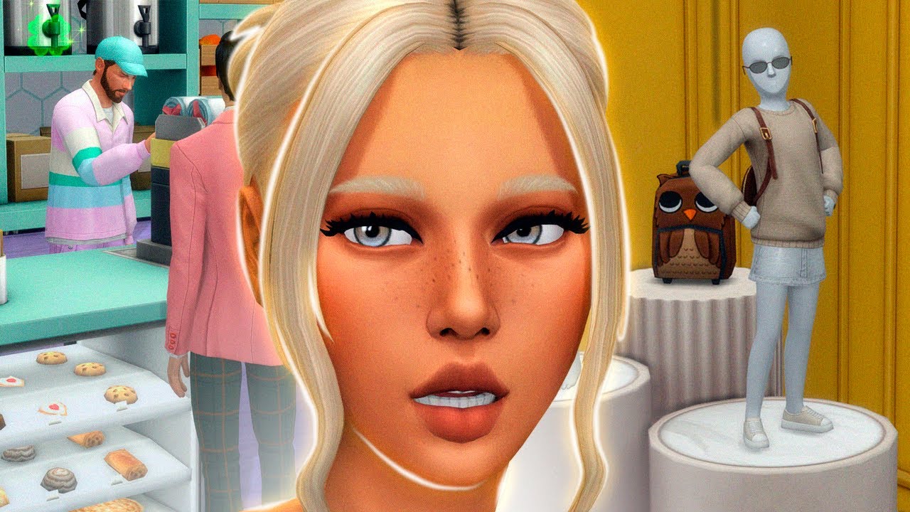 ABRIMOS UMA LOJA DE CHÁ de BOLHAS no NOSSO SHOPPING | The Sims 4