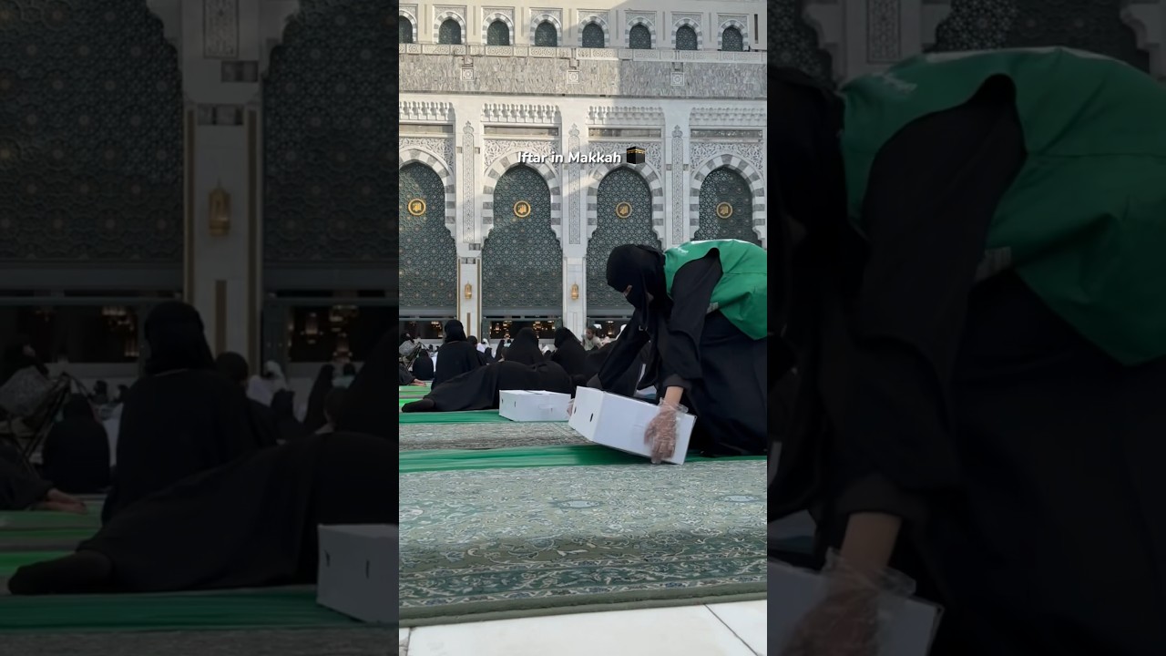 Iftar in Makkah 🌙