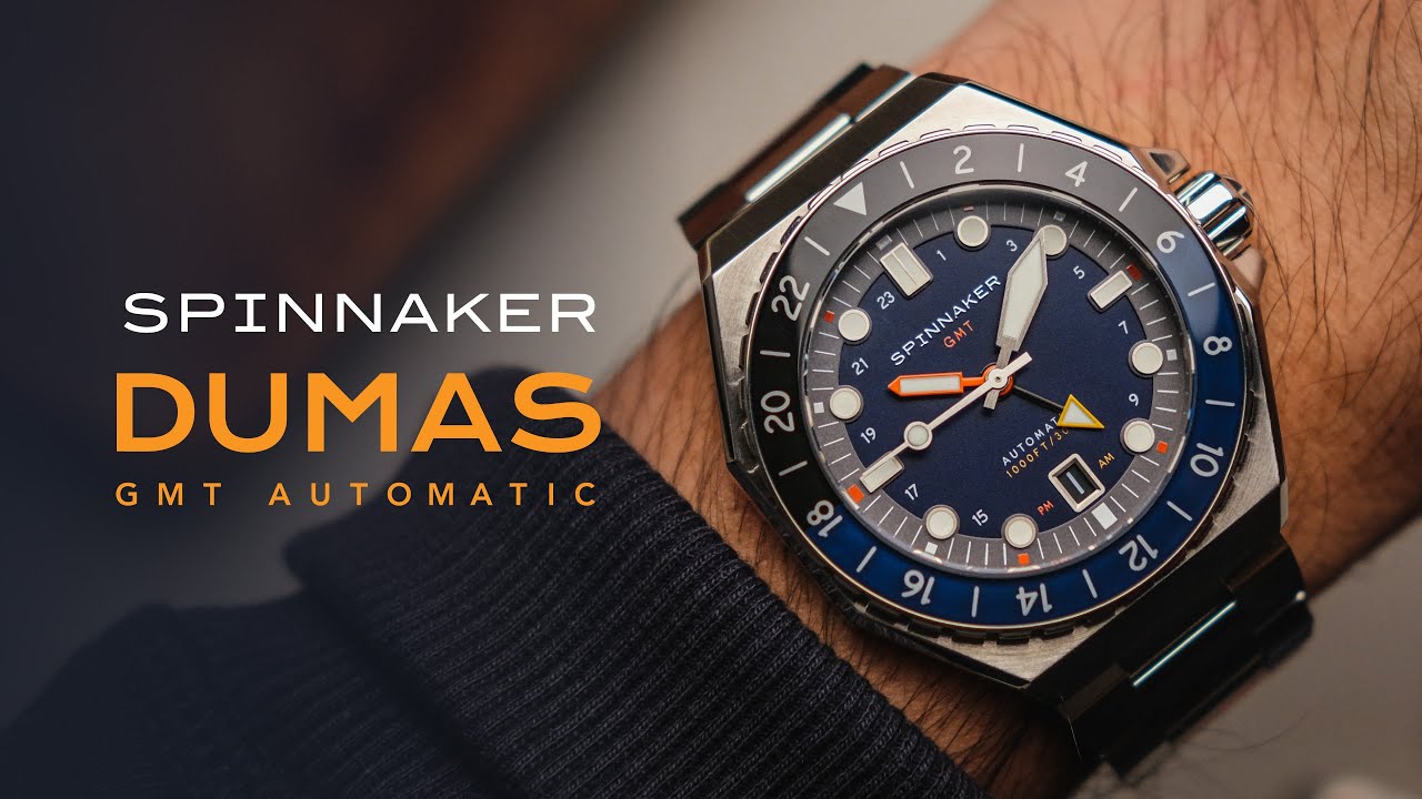 DUMAS GMT AUTOMATIC | BUILT FOR ADVENTURERS | #DumasGMT #spinnaker #watch