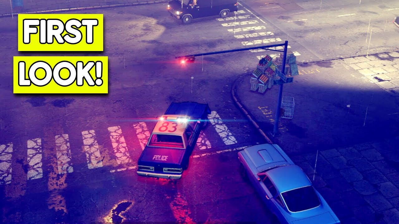 I Think This Is THE BEST Open World Police Game Set In 80's!
