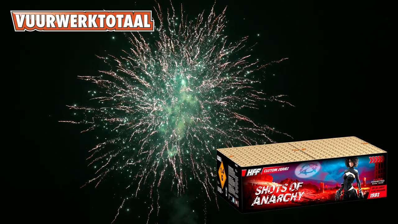 [4K] Shots of Anarchy / 2024-2025 Vuurwerk / Fireworks / Feuerwerk