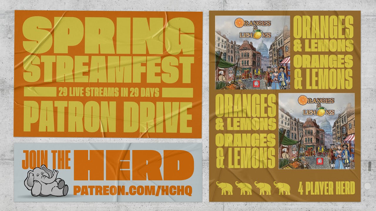 Oranges & Lemons - 4p Teaching, Play-through, & Roundtable Discussion by Heavy Cardboard