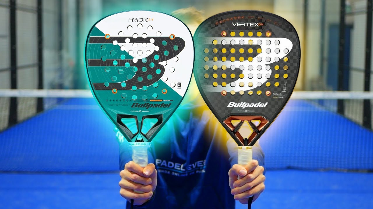¿Cuál es MEJOR?  Bullpadel Hack 04 🆚 Vertex 04 | VERSUS