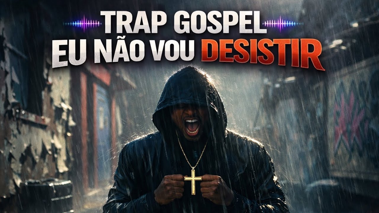 EU NÃO VOU DESISTIR #TrapGospel #Jesus Te abençoe #MúsicaGospel #Fé #Superação #DeusNoControle