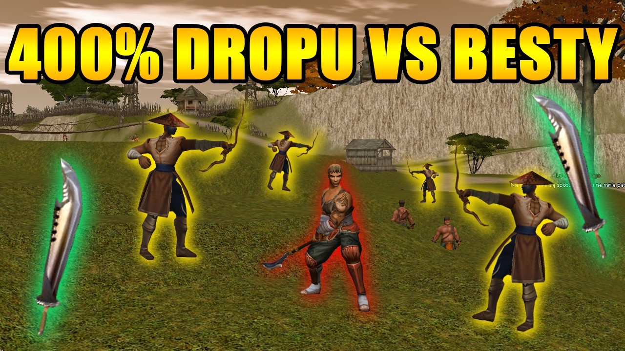 Metin2.pl 400% DROP VS Besty - Totalna farma FMS&oacute;w oraz shuriken+!