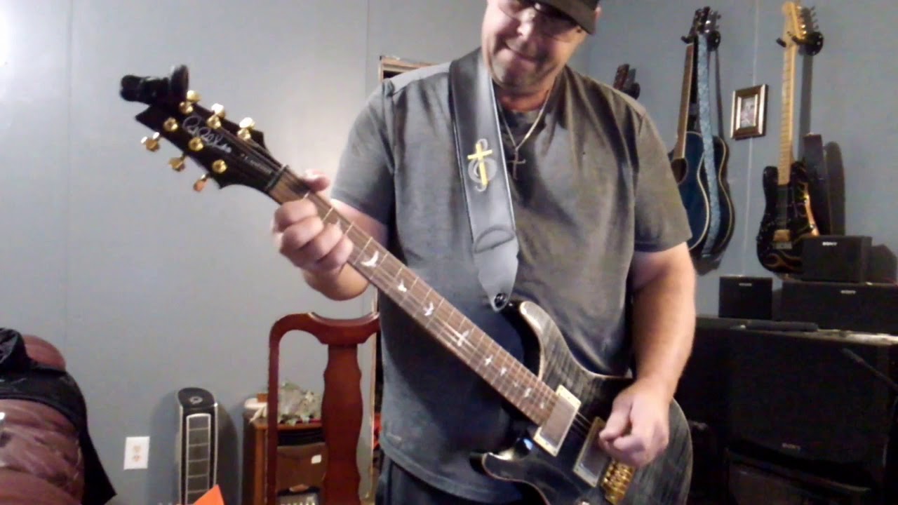 Pantera Walk. Shure sm57 dynamic microphone. Paul Reed Smith custom 24. EMG metalworks  81 / 60