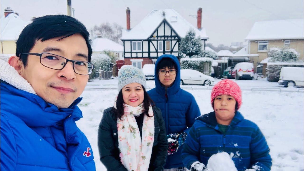 SnowDay Southampton Hampshire | Ola Blanco YTv | Reupload UK Snow Blanket 