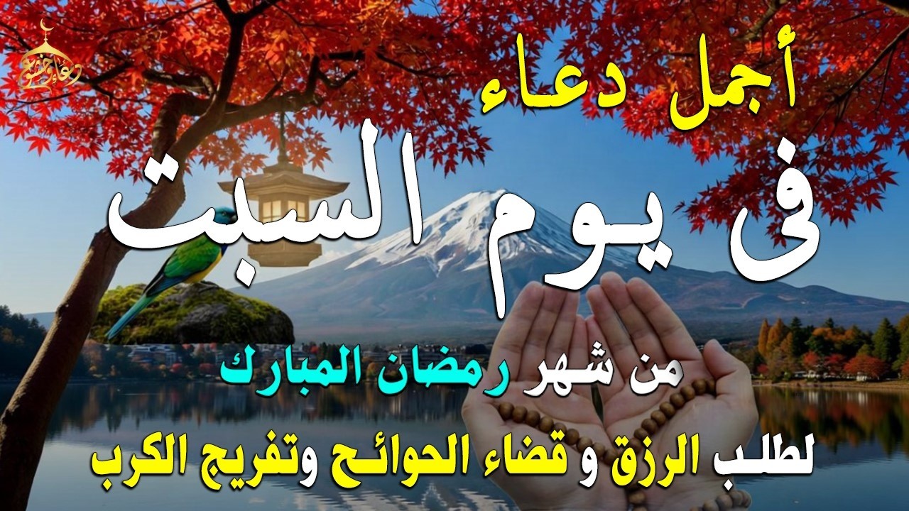 دعاء فى يوم الثلاثاء  المستجاب دعاء في يوم 21 من شهر رمضان للرزق والشفاء العاجل وقضاء الحوائج 🤲(4k)