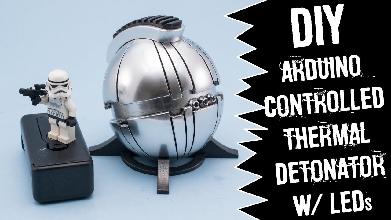 DIY Arduino Controlled Thermal Detonator with LEDs