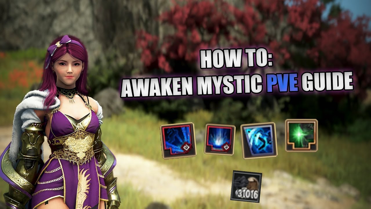 BDO TUTORIAL : AWAKEN MYSTIC PVE  GUIDE