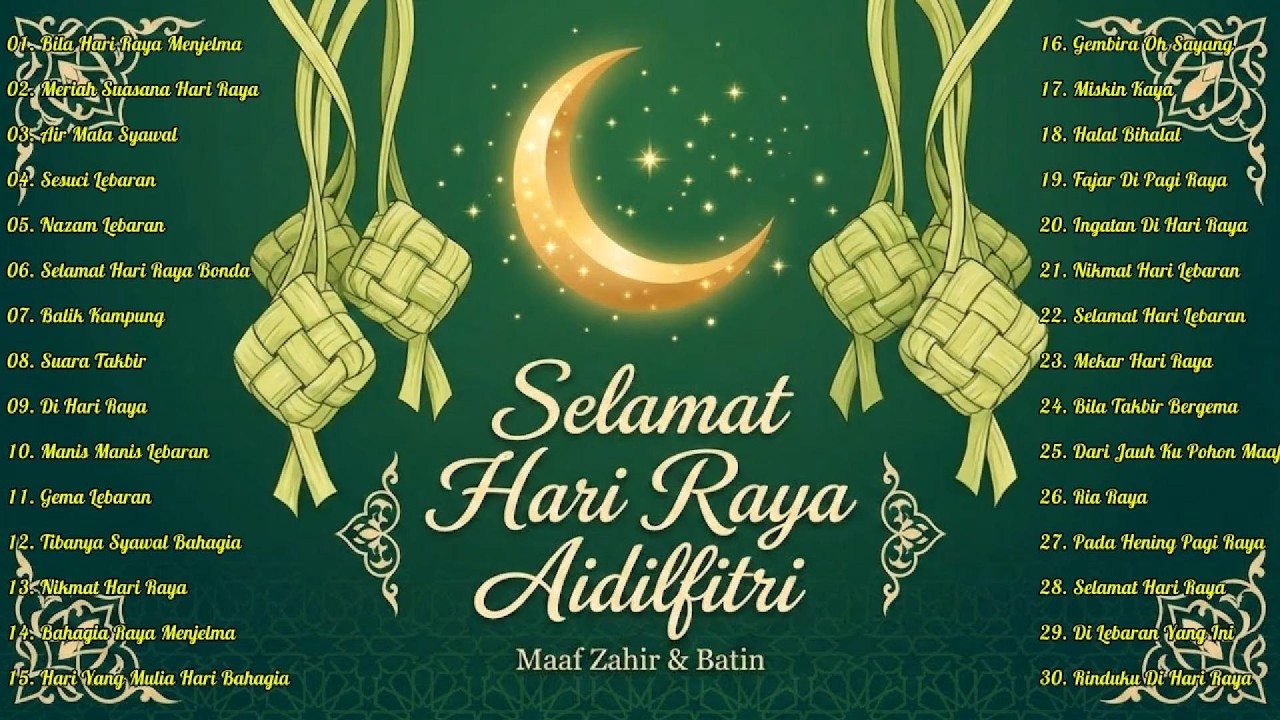 Raya Raya Raya - Koleksi Lagu Raya Aidilfitri 2026 - 30 Lagu Raya Nostalgia & Evergreen