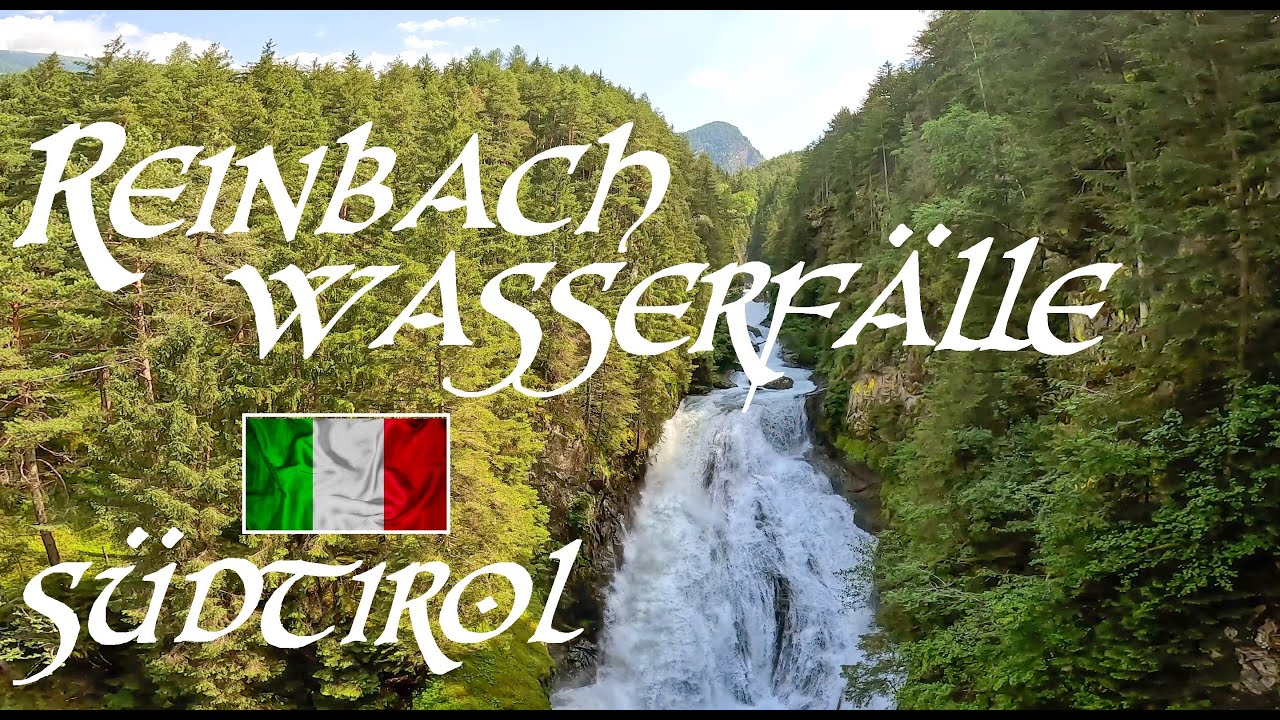Reinbach Wasserfälle / Cascate di Riva / Südtirol / Sand in Taufers / Ahrntal /Reinbachfälle  / 4K