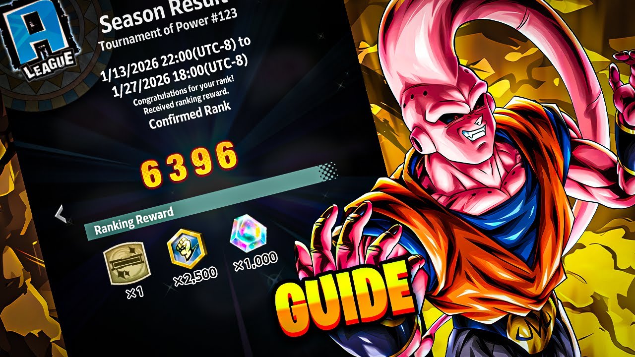 BEST TEAM/UNITS TO USE FOR TOURNAMENT OF POWER SEASON 124 W TIMESTAMPS!!! Dragon Ball Legends