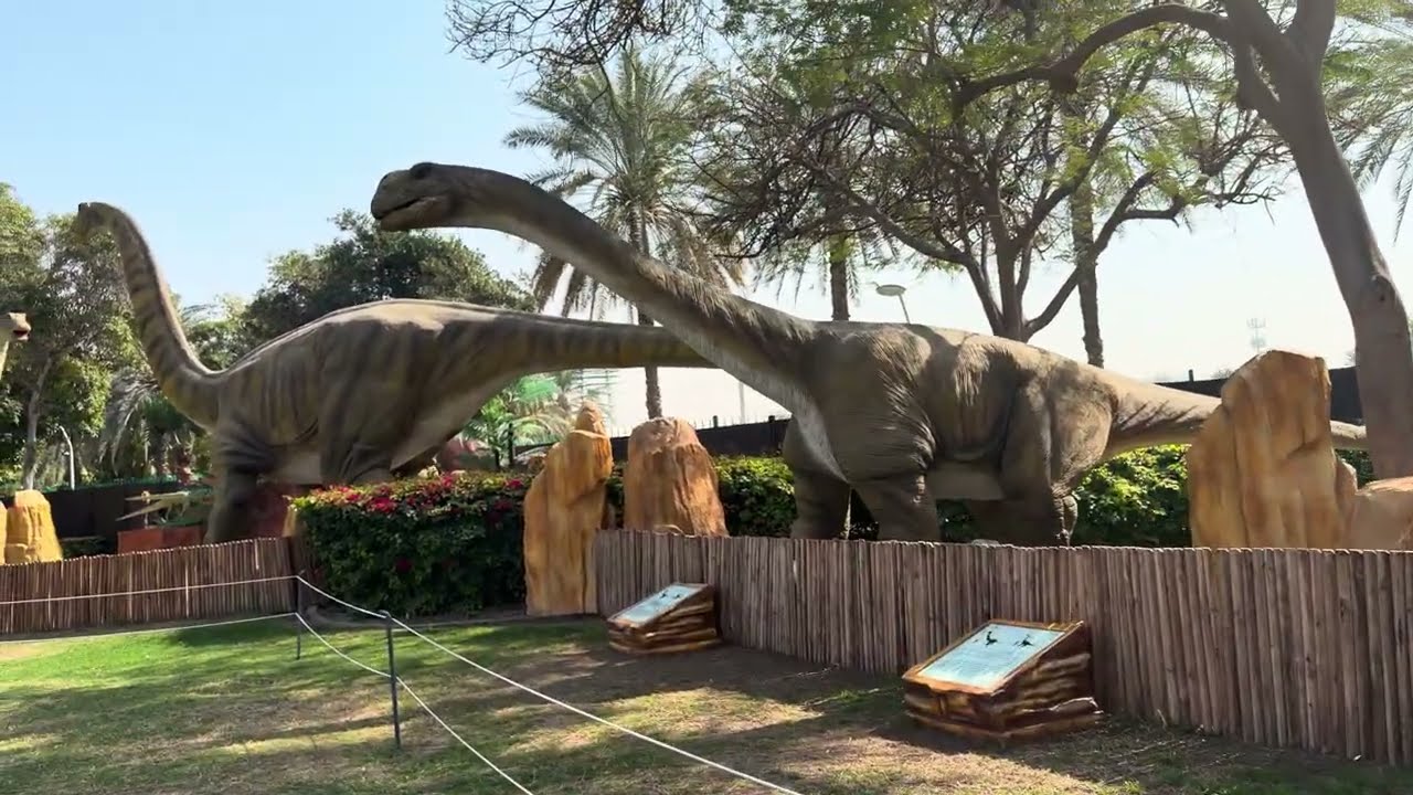 Inside Dinosaur Park 🦖 | Real-Life Dino Adventure! 4K Video