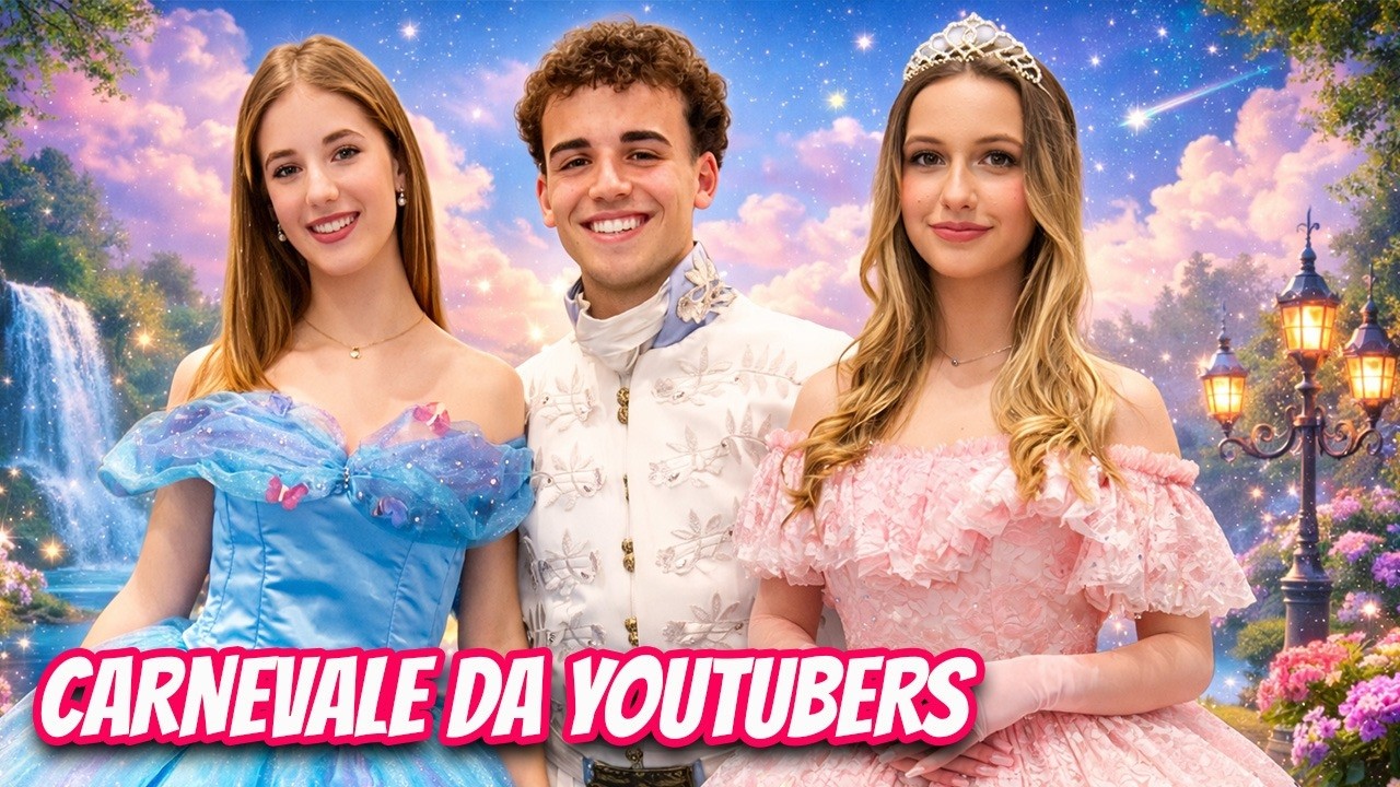 ICE CLUB PRESENTA CENERENTOLA E PRINCIPE AZZURRO 👑 EVENTO CARNEVALE CON I FAN 🎭