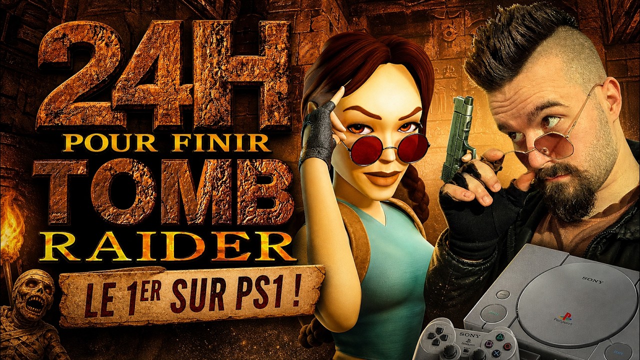 Retour sur le premier Tomb Raider (je dois le faire en un seule live !) [NON STOP GAME]