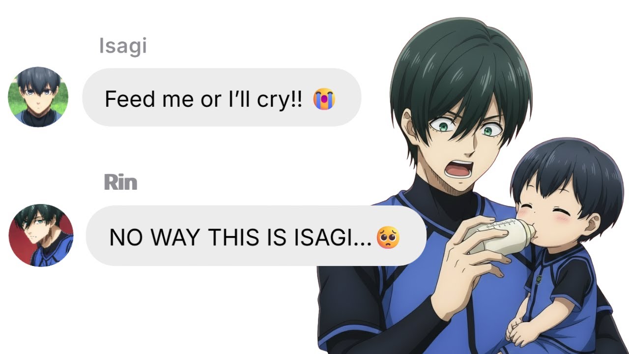 If Isagi Becomes a Kid For 24 Hours | Blue Lock Text Story