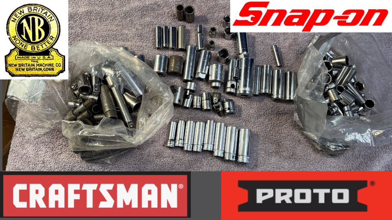 Snap-On, Craftsman, Proto, New Britain & More Socket Tool Haul