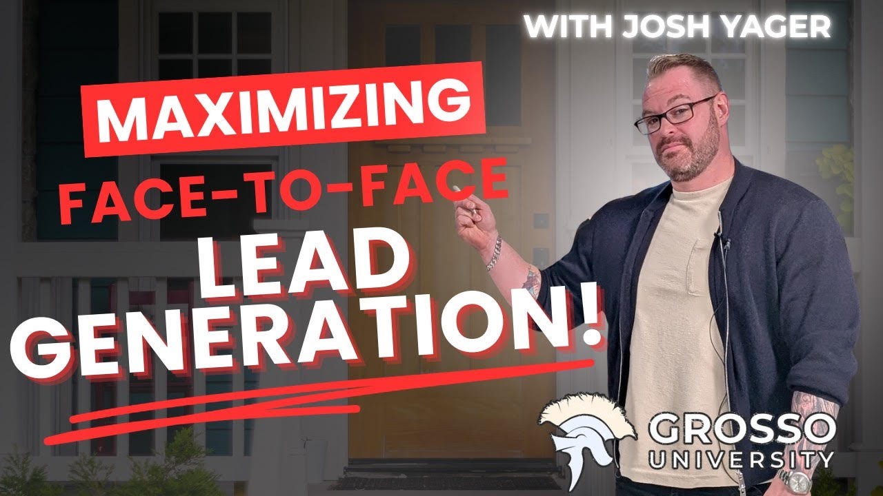 How to Dominate Home Improvement Leads in 2025 with Face-to-Face Marketing Strategies W/Josh Yager!
