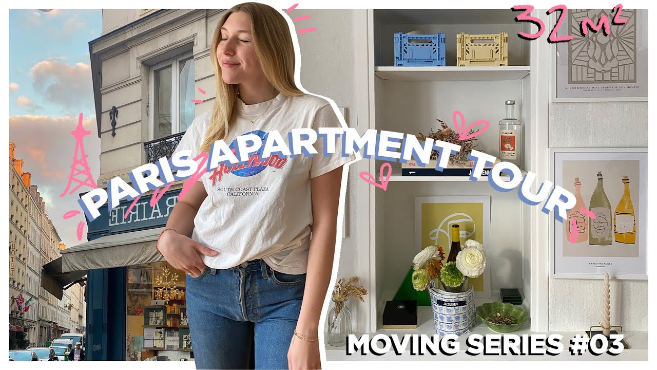 PARIS APARTMENT TOUR - 32m2
