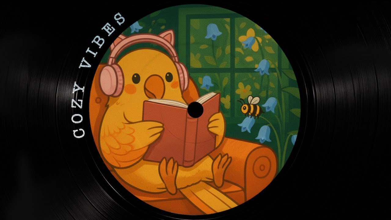 Cozy Lo-Fi Beats 📖 Vinyl Reading Hour