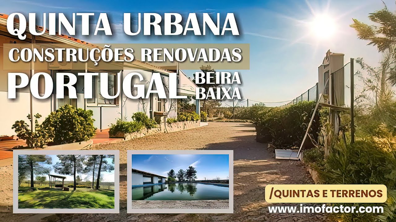 🔆 Quinta Urbana | Para Venda | Construções Renovadas | Portugal | Vendido