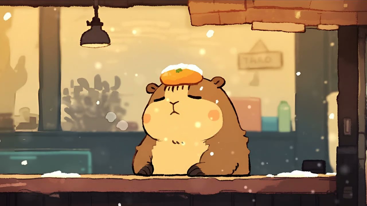 Capybara Lofi Collection - Peaceful Beats for Studying & Relaxing ~ Warm Feelings ~ 🎵 | High Quality
