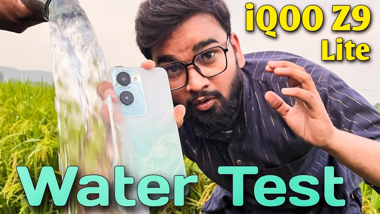 iQOO Z9 Lite 5G - Water Durability Test with IP 64 | Don&rsquo;t Try this 🥹