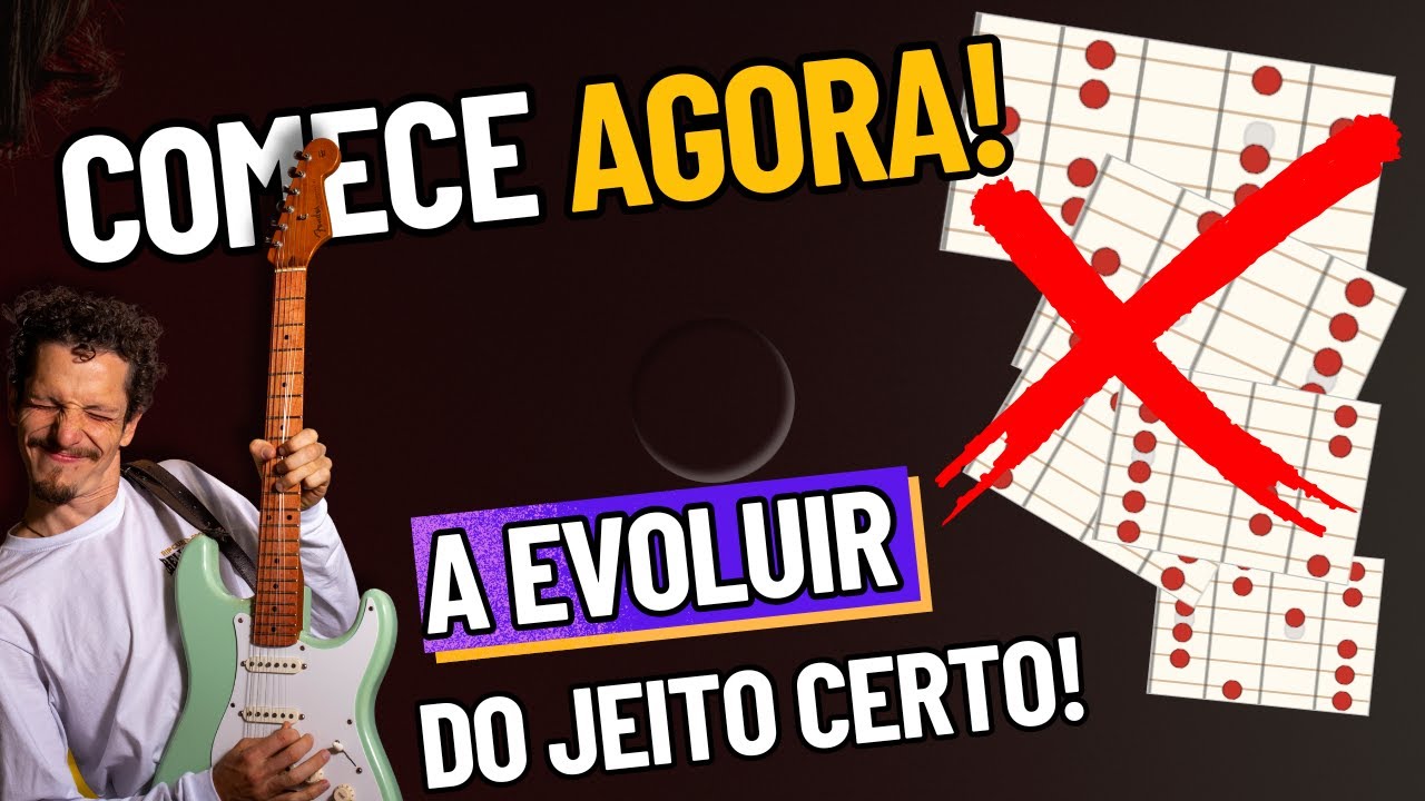 O Maior Motivo Que TRAVA Guitarristas (Pare de Decorar, ENTENDA de Verdade e na PRÁTICA)