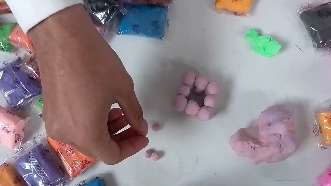 Satisfying video | ASMR | Clay Video ASMR | Junafood ASMR #superlightclay #creative #clay