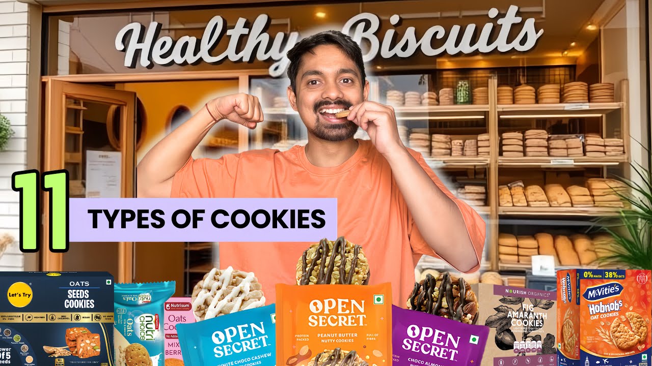Trying Healthy Biscuits & Cookies from Zepto, Swiggy Instamart & Blinkit! 🍪🔥