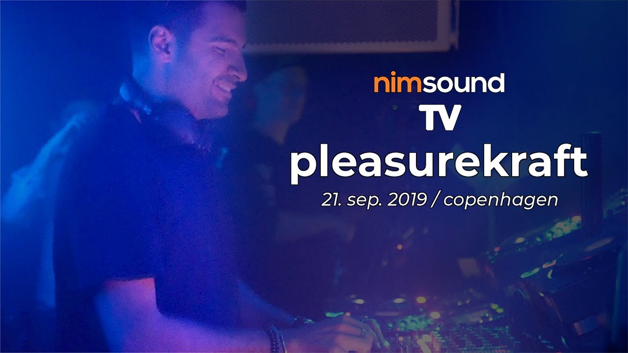 PLEASUREKRAFT live with COSMIC TECHNO dj Set @ Culture Box / Nim Sound TV (21. Sep. 2019)