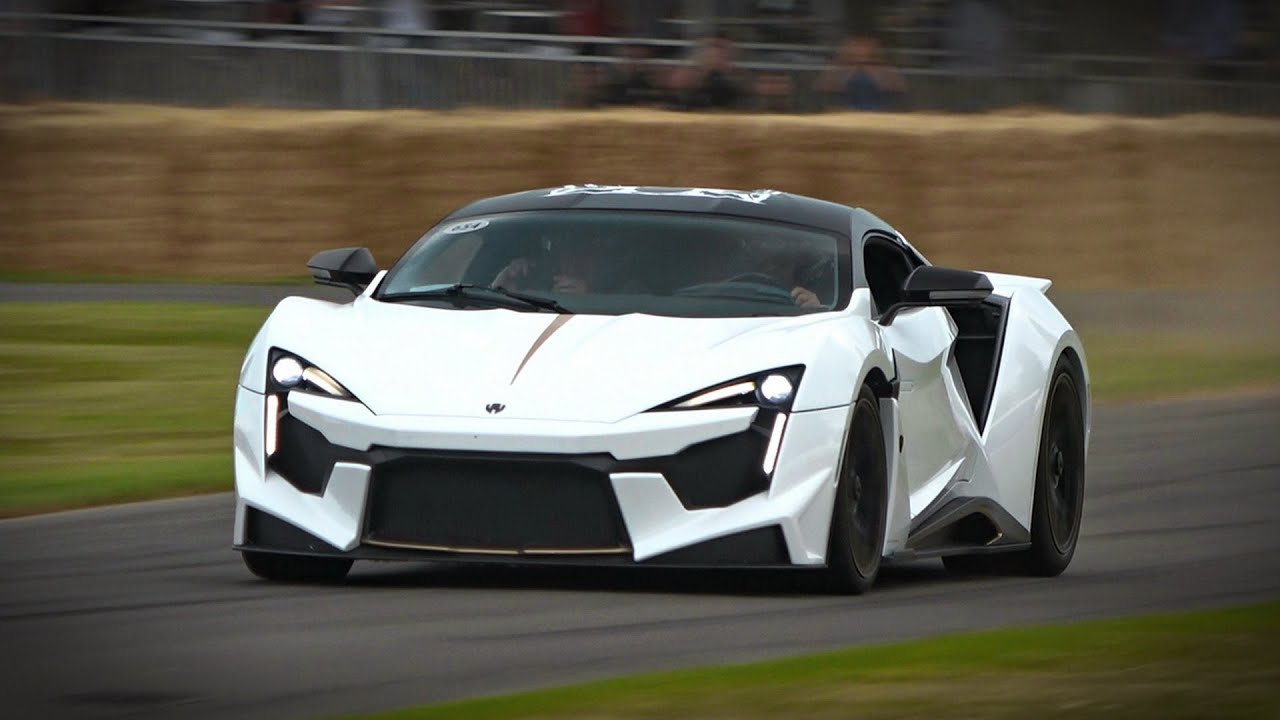 $2.0 Million W-Motors Fenyr Supersport Accelerations, Exhaust Sound and Fly Bys at Goodwood FOS 2019