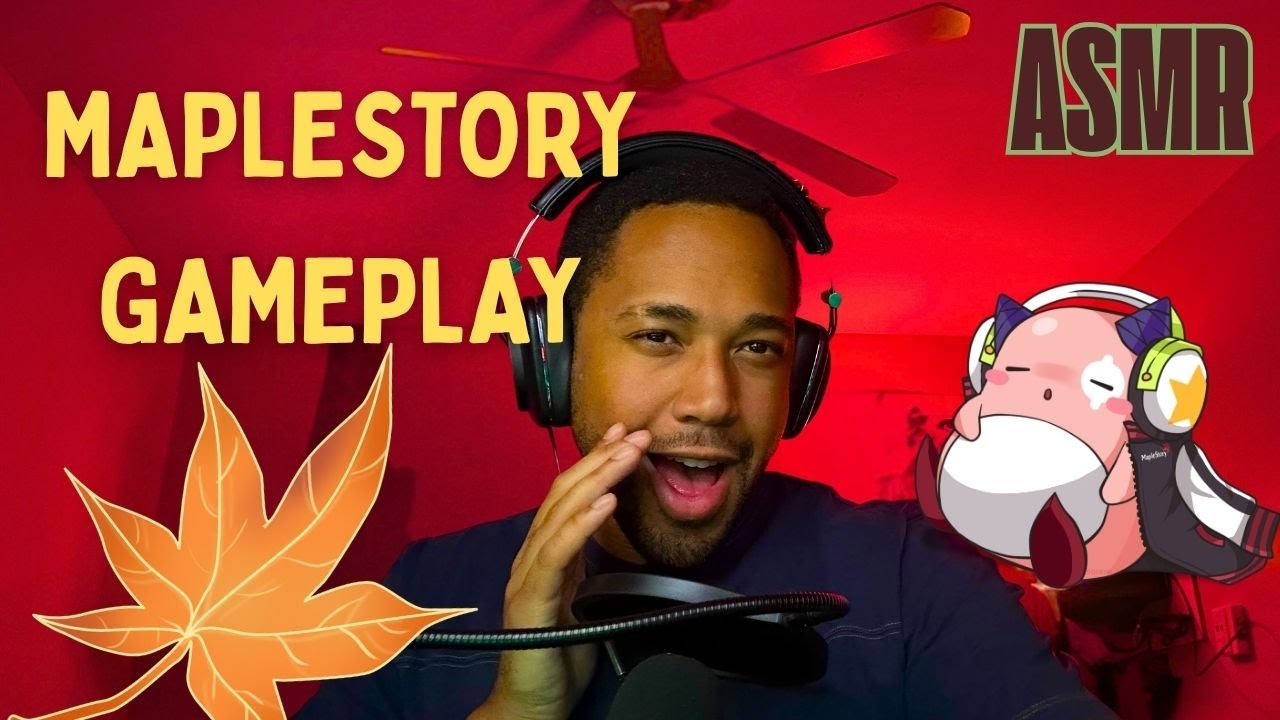 ASMR - Maplestory Let's Play - Don't Be So Gullible - Ep2 (Mouth Sounds, Typing, Whispering)