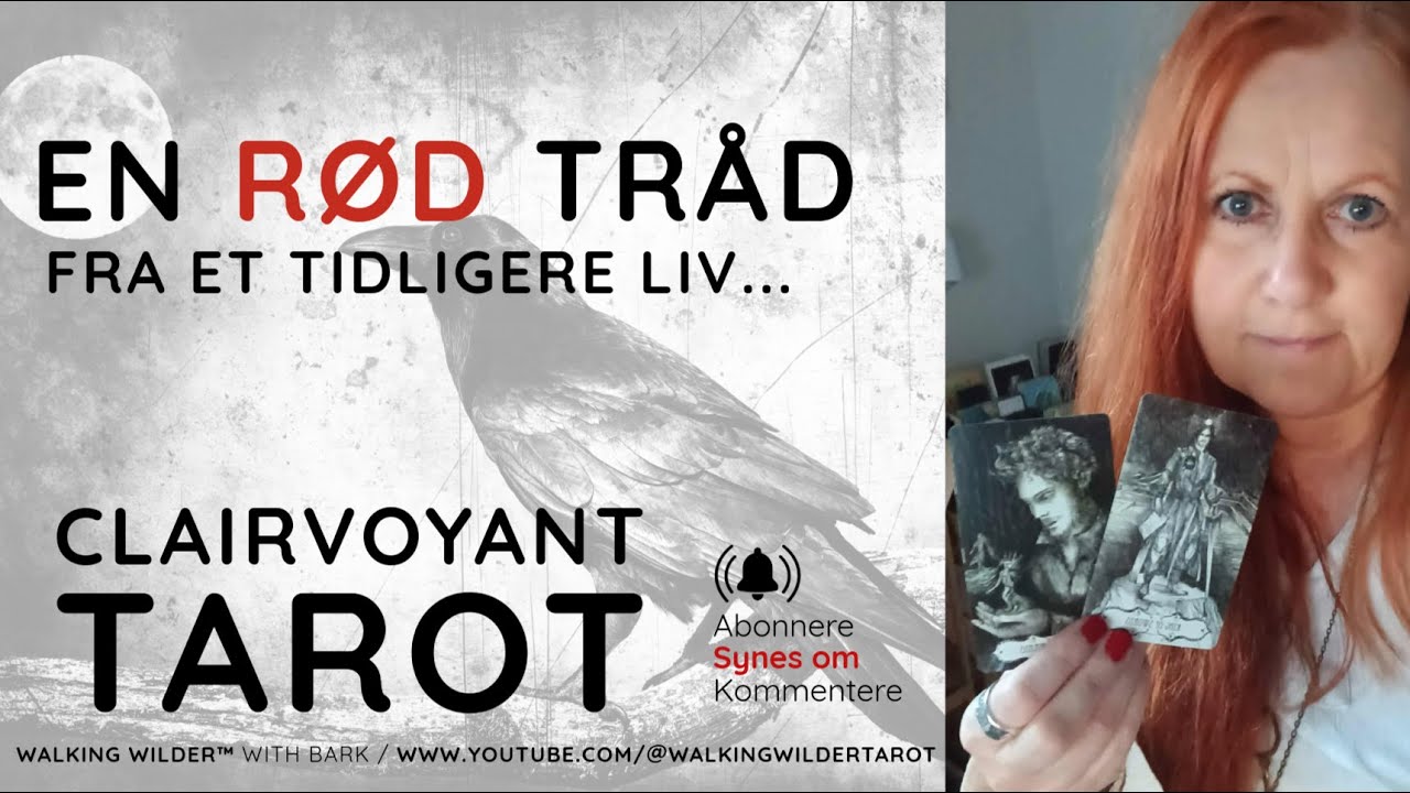 Clairvoyant Tarot ❤️ En rød tråd fra et tidligere liv blokerer noget i dig...