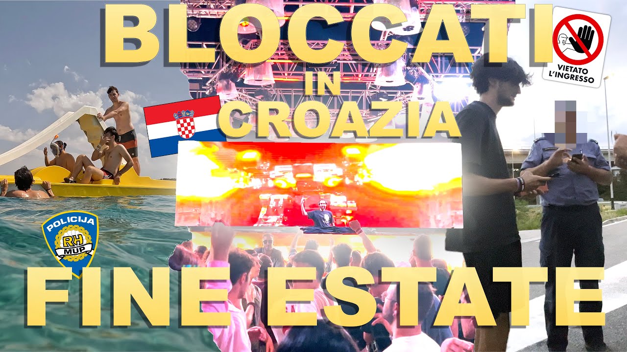 BLOCCATI in Croazia 🇭🇷 PAG - fine estate con la Polizia 👮🏻‍♂️