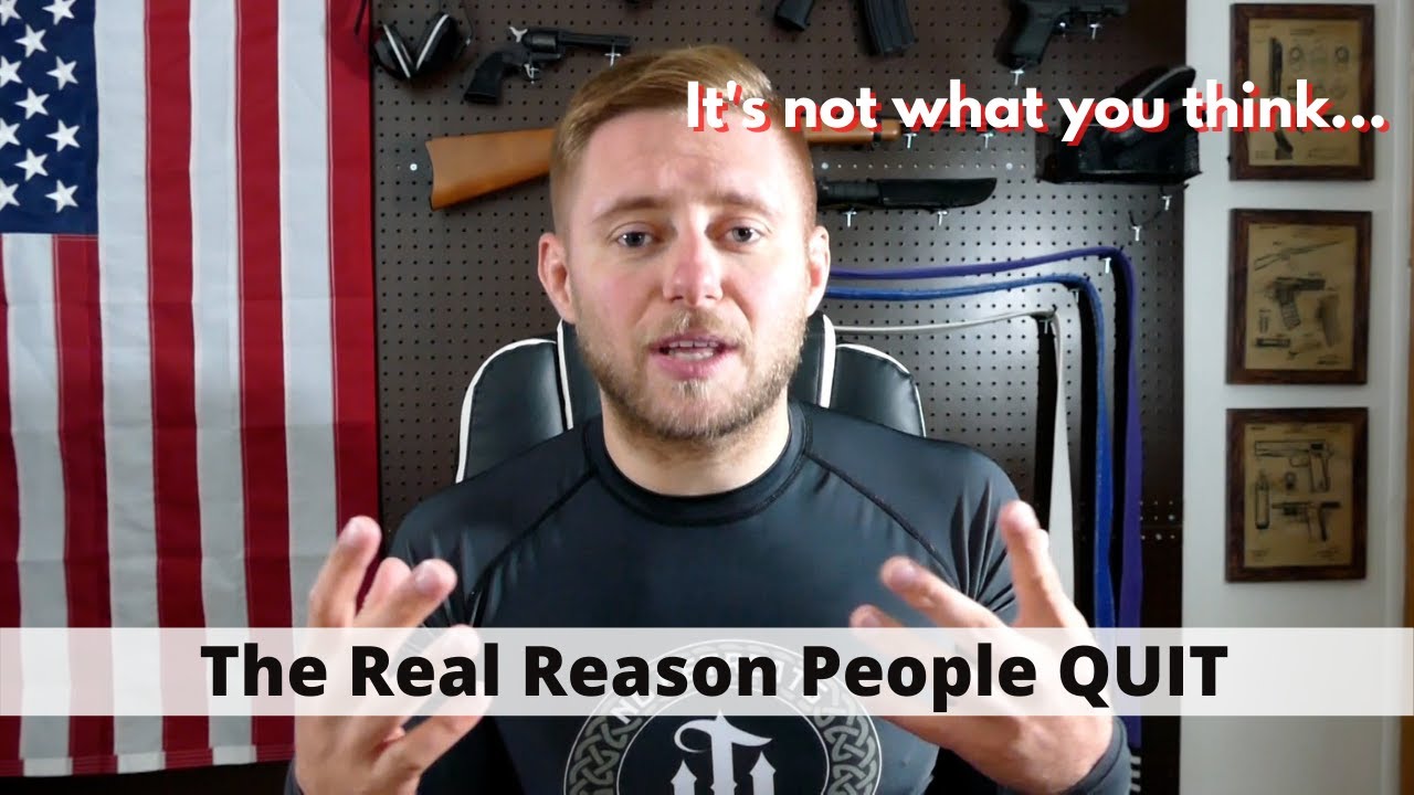 Why do people quit Jiu Jitsu?