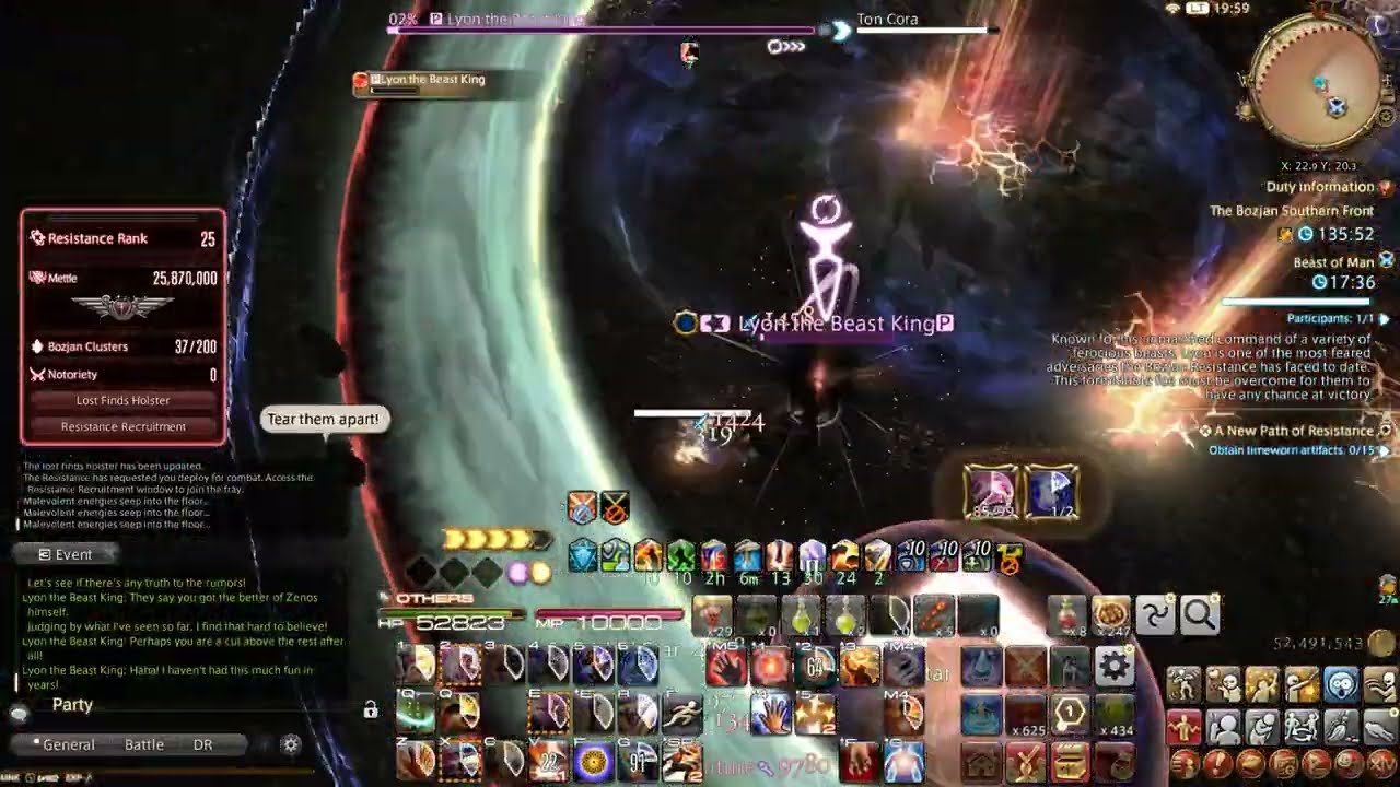 Final Fantasy XIV - Bozja - MNK Duel - Beast of a Man